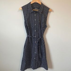 New Tommy Hilfiger dress size 12 Pockets Polka dot